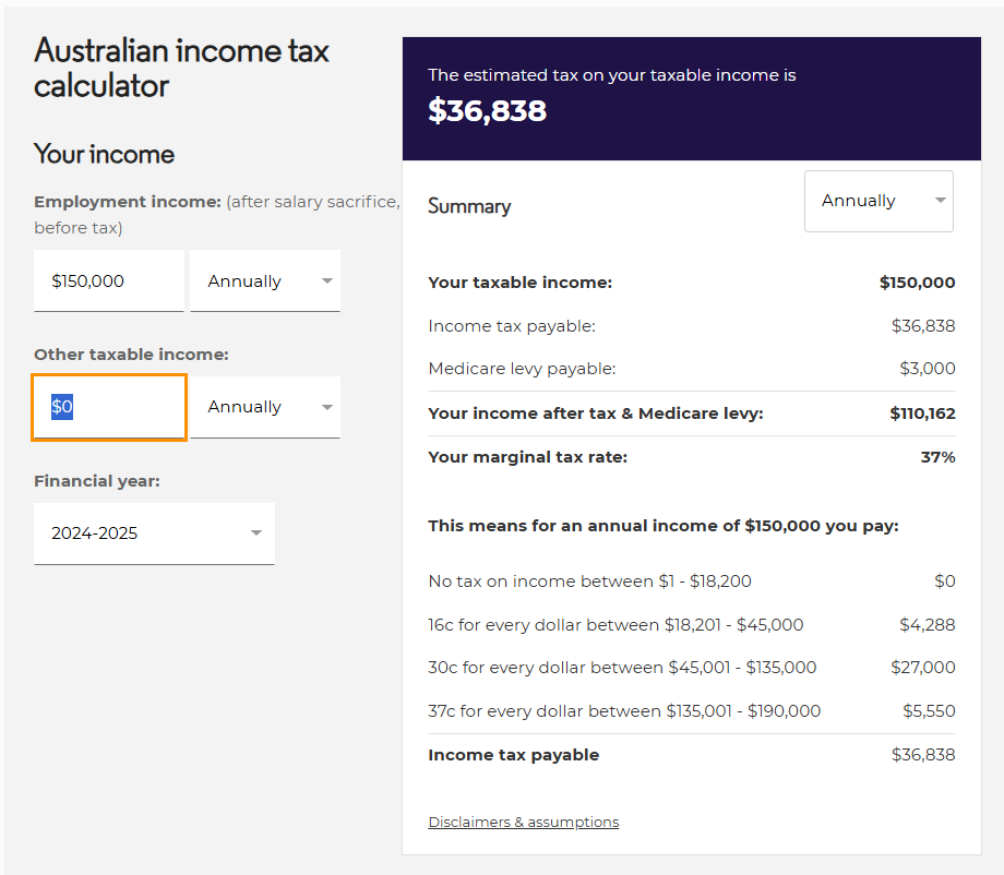 Income Tax Income Tax