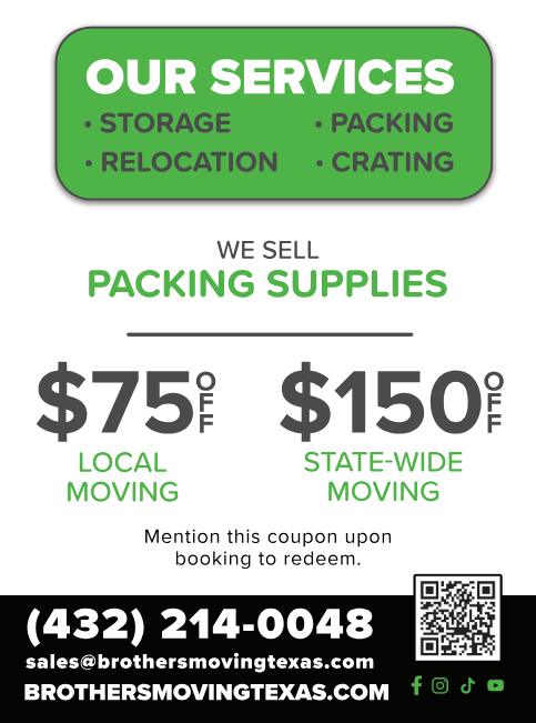 Coupon for Brothers Moving & Storage