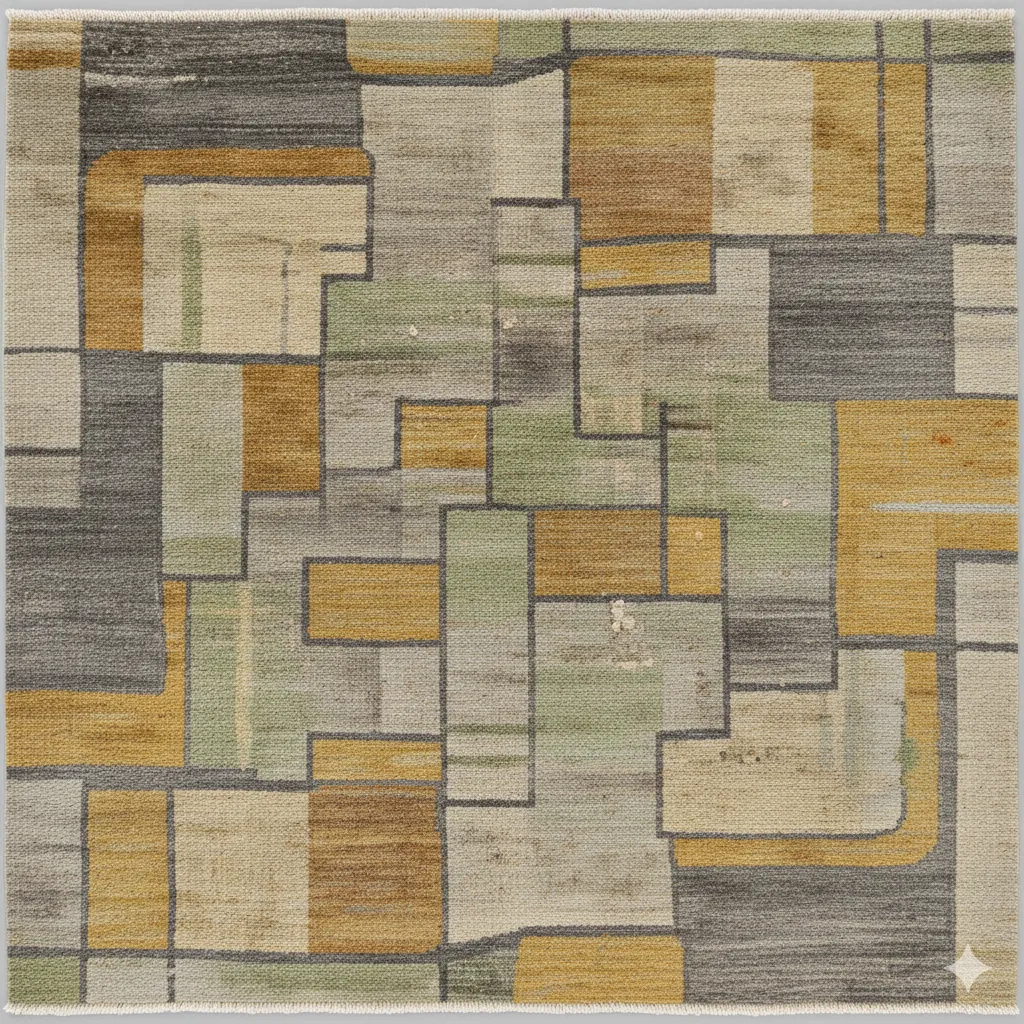 Rug after restoration