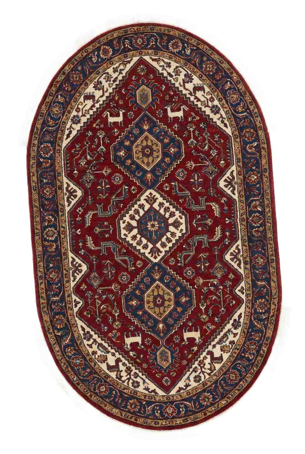 Antique rug restoration example