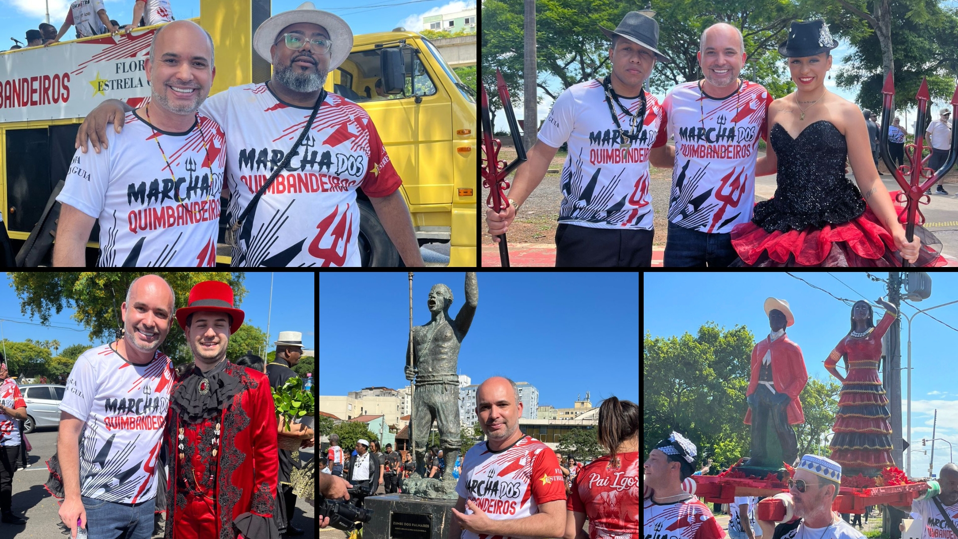Mestre Lukas é escolhido como padrinho das Marcha dos Quimbandeiros em Porto Alegre Mestre Lukas é escolhido como padrinho das Marcha dos Quimbandeiros em Porto Alegre