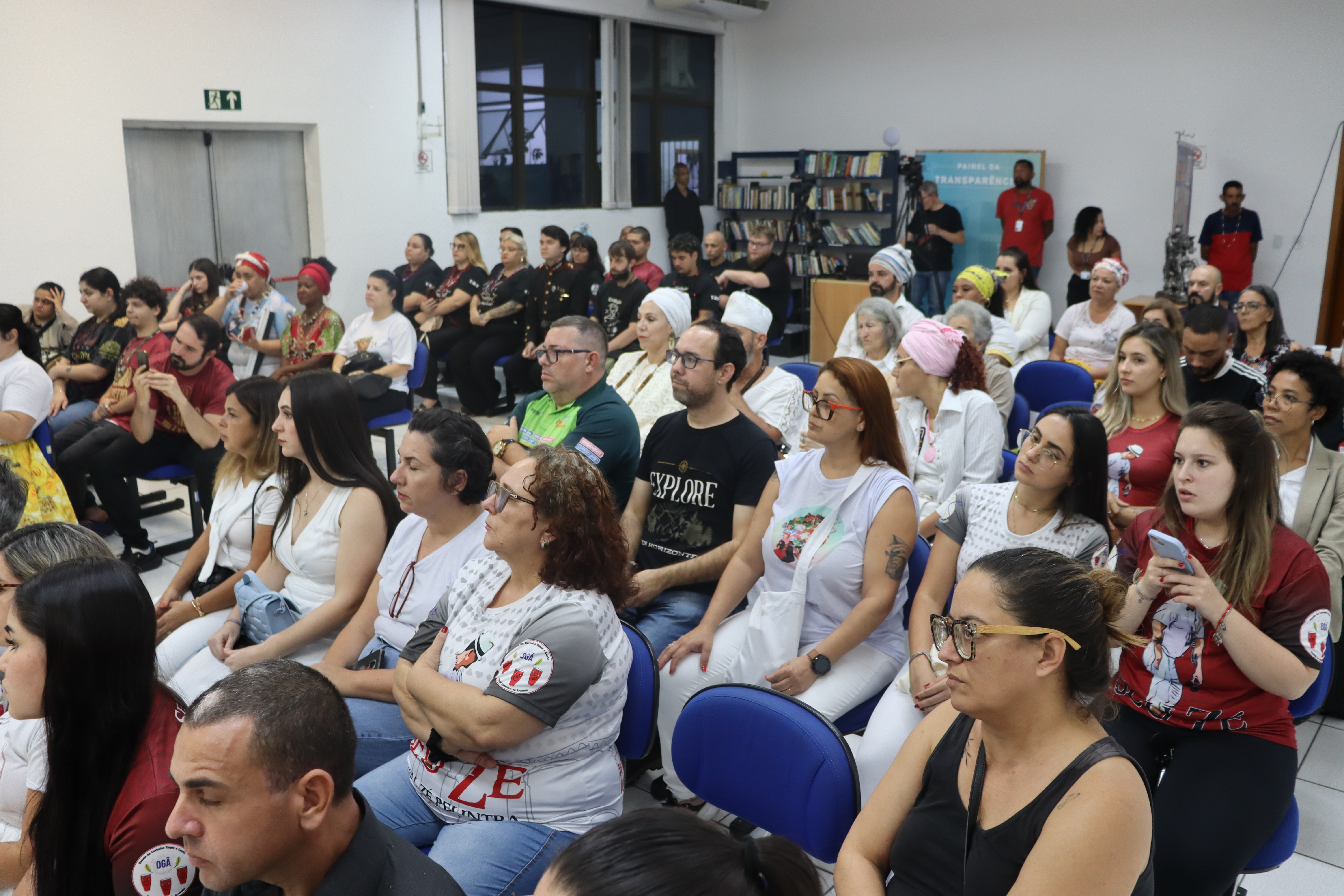 Público na audiência pública de Cachoeirinha Público na audiência pública de Cachoeirinha