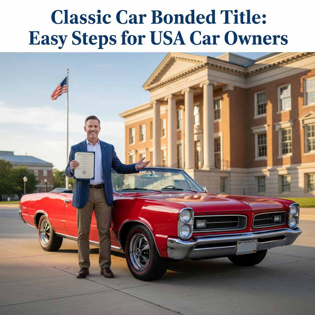 Classic Car Bonded Title: Easy Steps for USA Car Owners