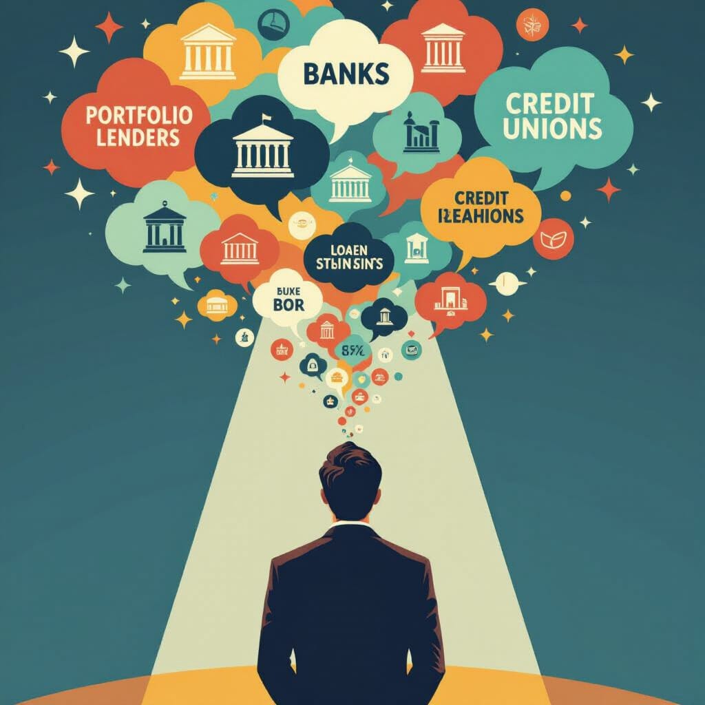 Which Do You Choose? Portfolio Lenders vs. Banks vs. Credit Unions 🏡