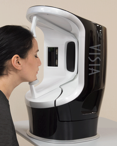 VISIA Skin Analysis Device in Action