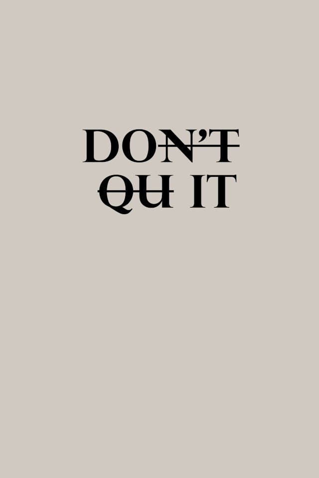 Sappy motivational quote