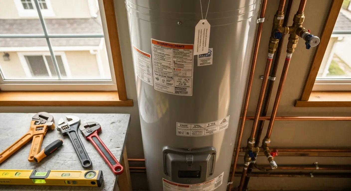 Water heater installation