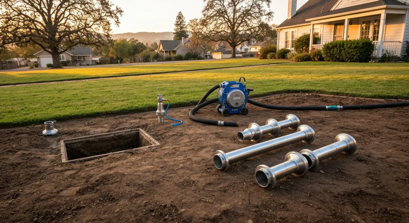 Drain cleaning service