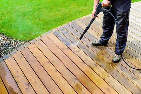 Pressure Wash Your Deck