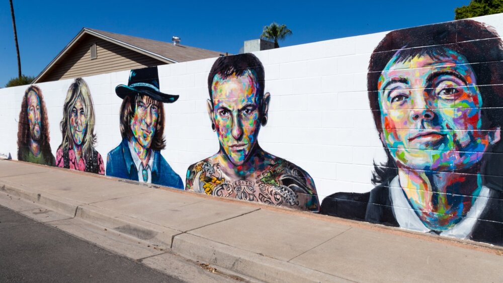 “VALLEY ROCKSTAR MEMORIAL” BY GINA RIBAUDO “VALLEY ROCKSTAR MEMORIAL” BY GINA RIBAUDO