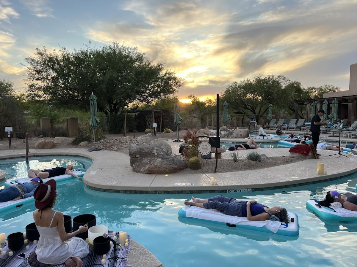 sunset float sunset float