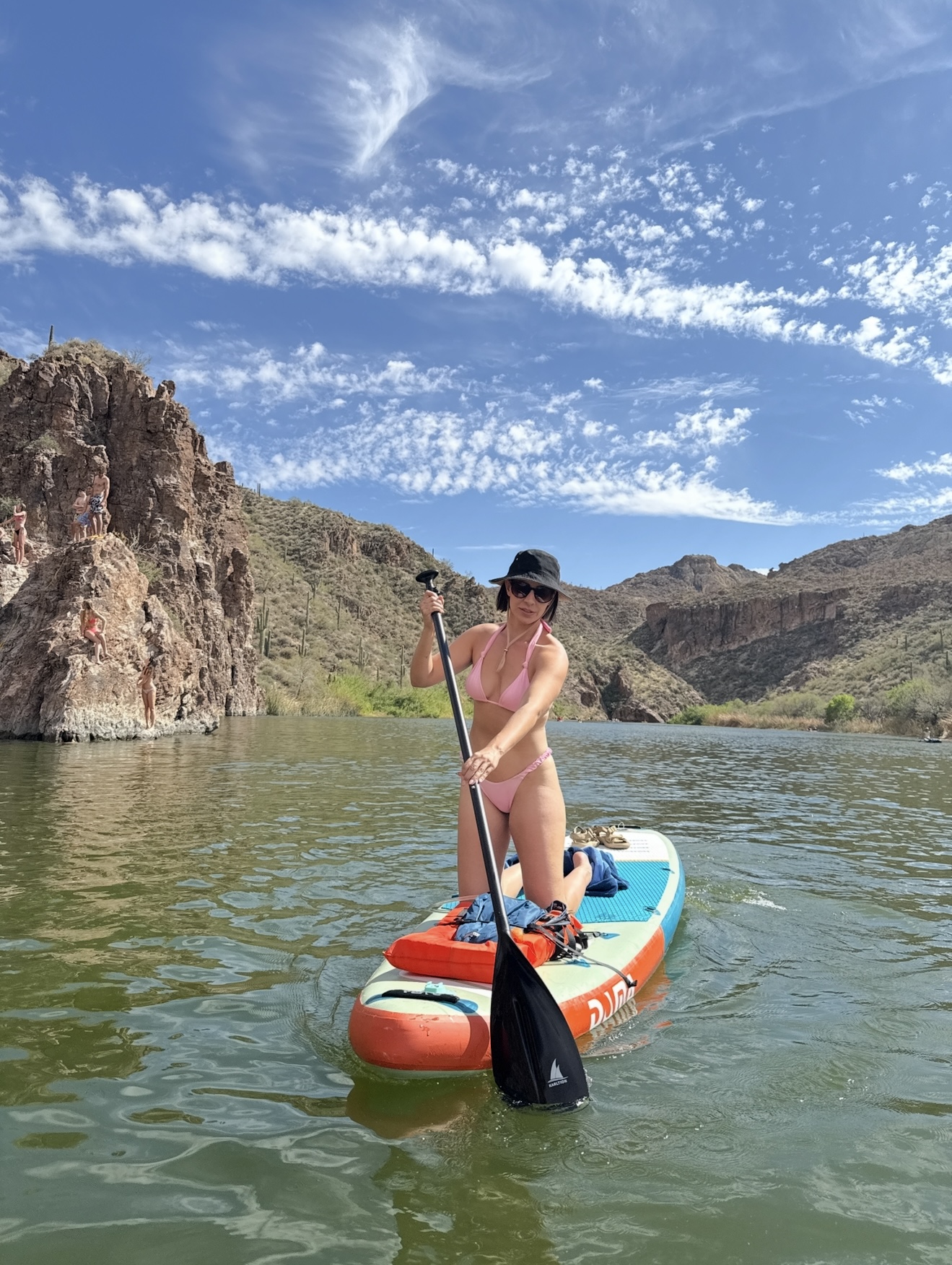 paddle boarding canyon lake paddle boarding canyon lake
