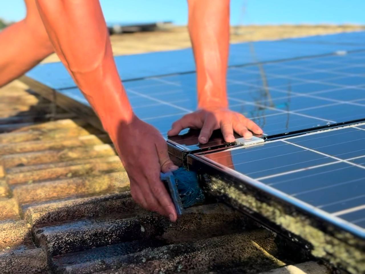 Solar Panel Cleaning 7