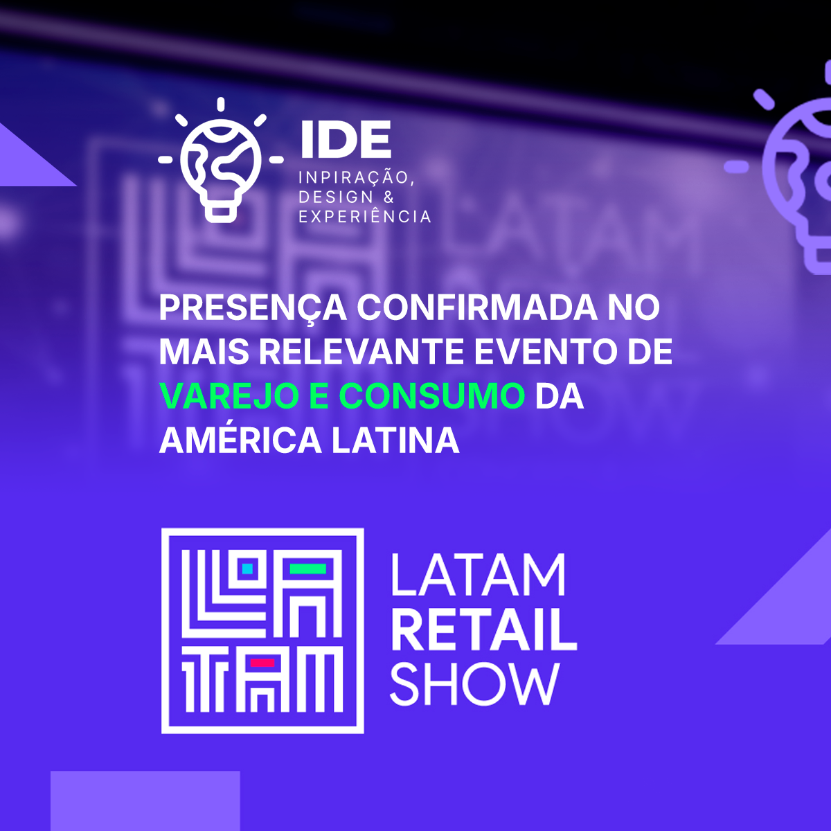 IDE Performance na LATAM Retail Show 2024 IDE Performance na LATAM Retail Show 2024