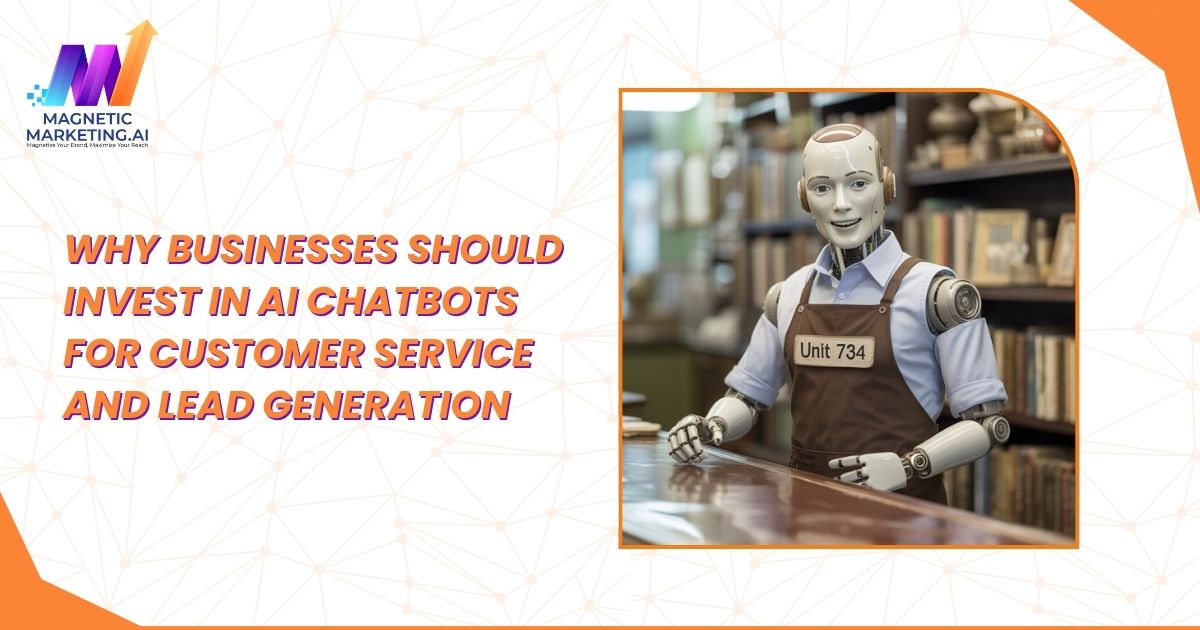 Why Businesses Should Invest in AI Chatbots for Customer Service and Lead Generation Why Businesses Should Invest in AI Chatbots for Customer Service and Lead Generation