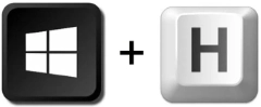 Windows Logo Key + H to invoke dictation
