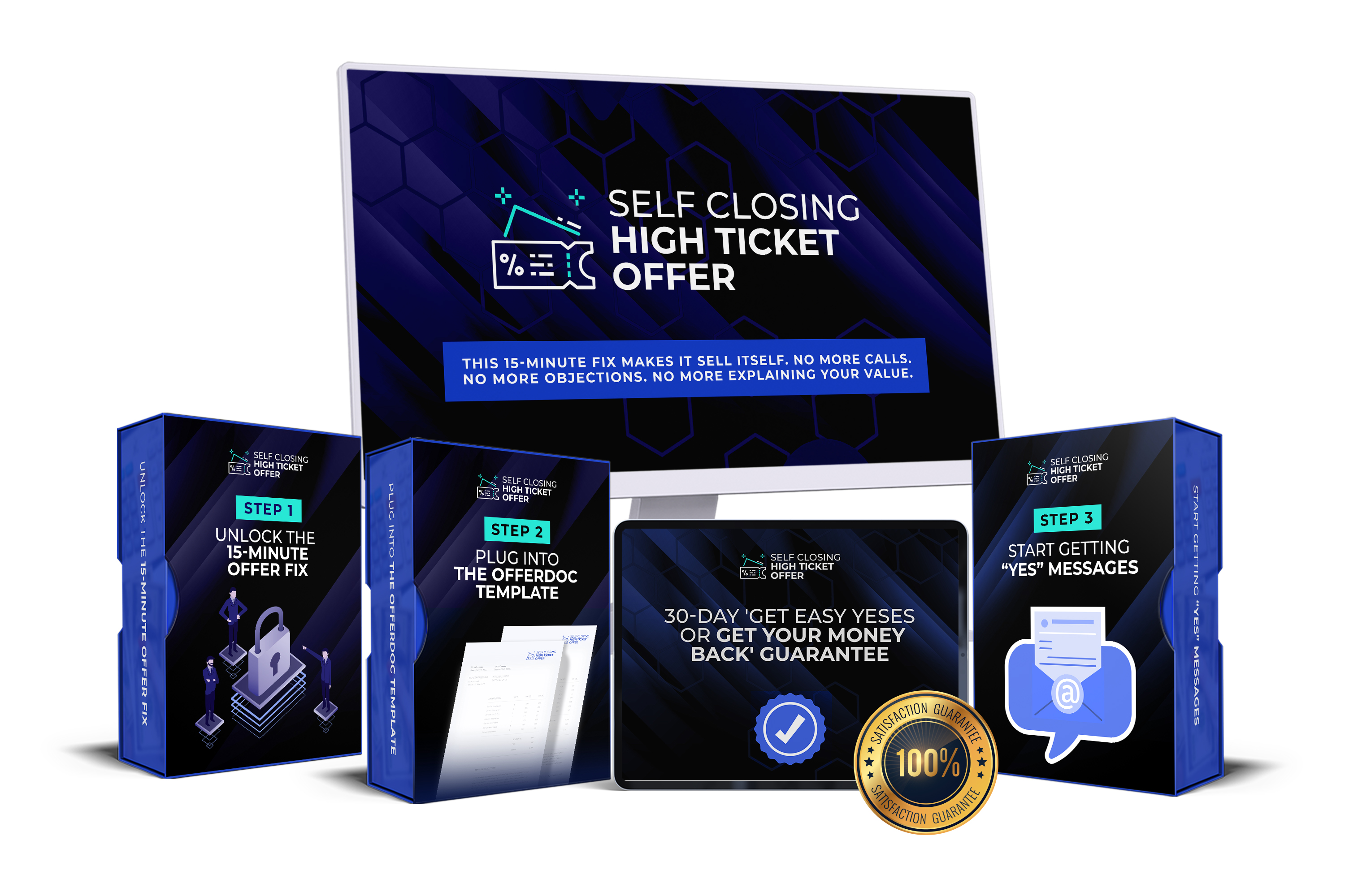 Self-Closing Offer Mockup