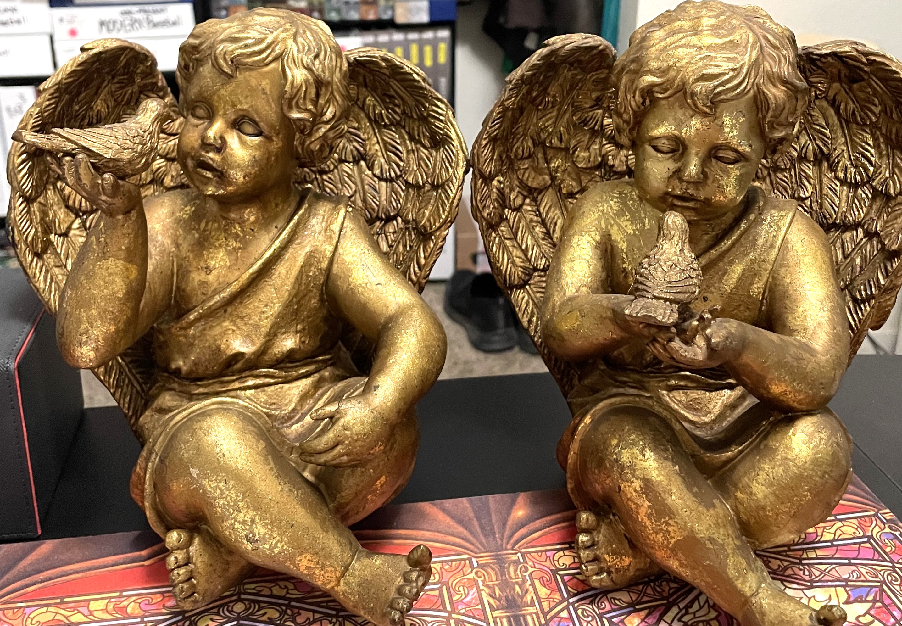 Winged Gold Cherubs (Mark-Martin, Time-Tunnel-Trading)
