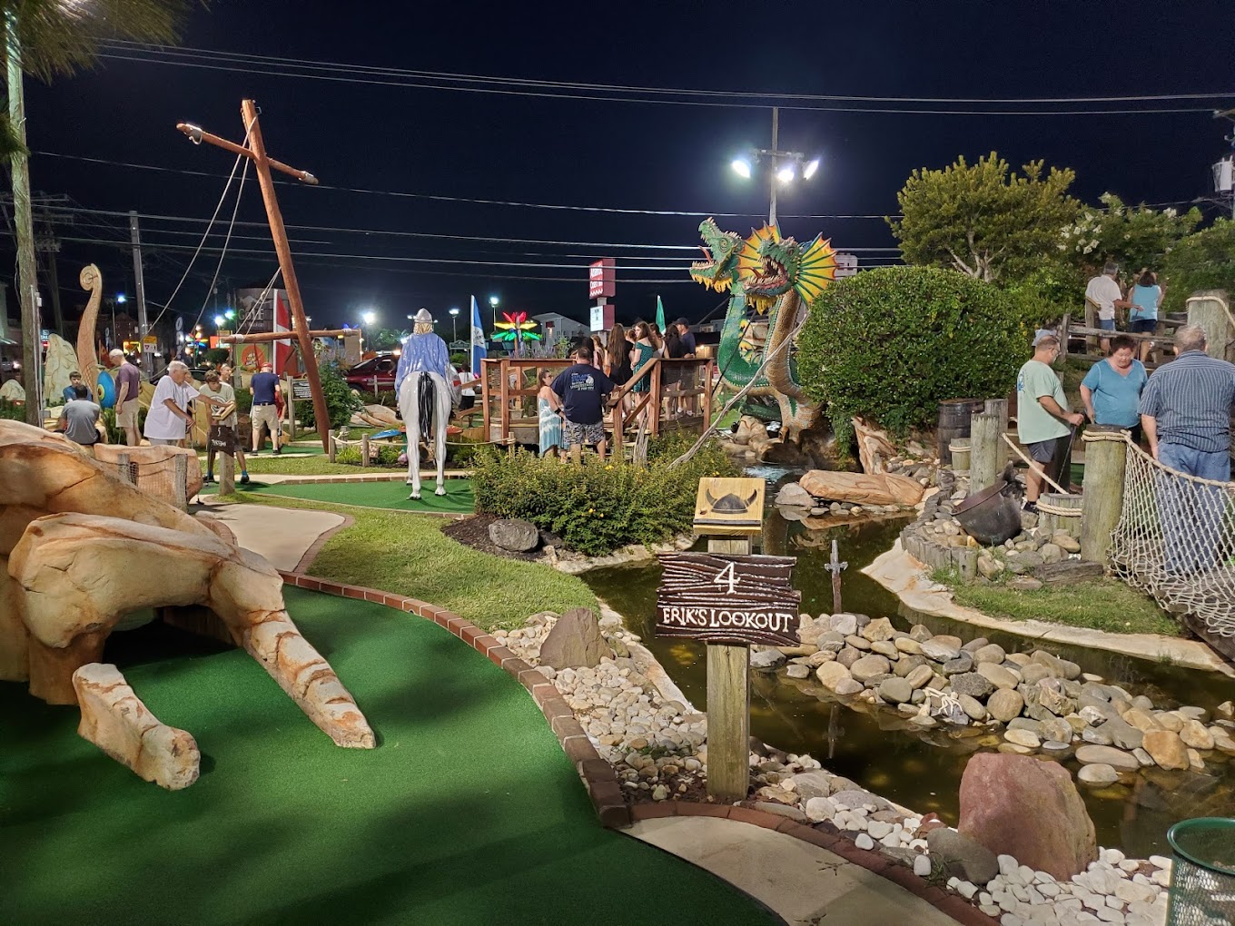 Best mini golf near Ocean City Maryland Viking Golf