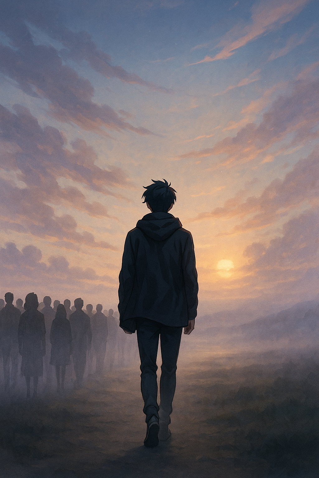 Sometimes, you just gotta ghost the world to find yourself...   