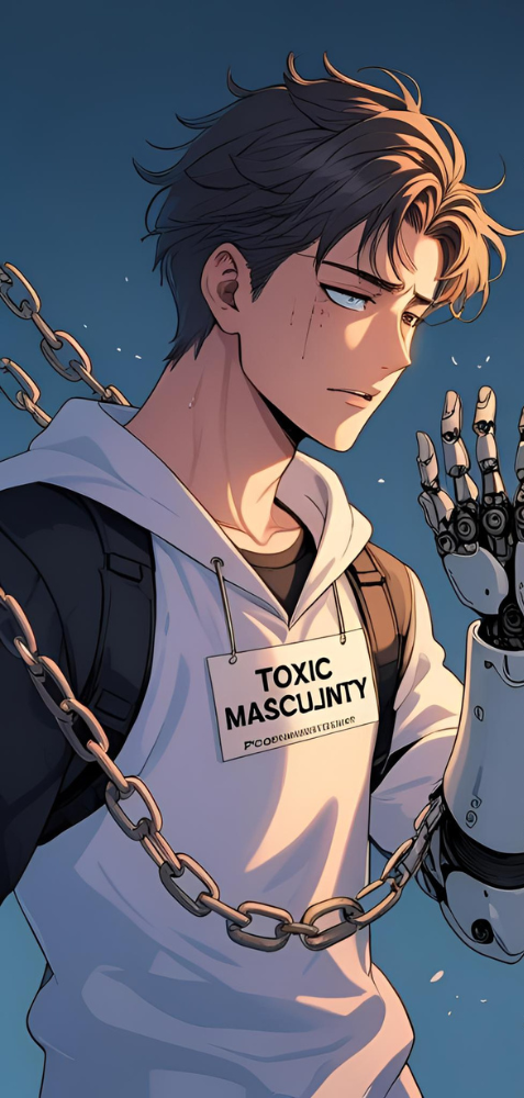 🚨 Toxic Masculinity is Just NPC Programming 🚨 Toxic masculinity isn’t "just how men are." It’s programming. Straight-up Matrix-level conditioning that’s been downloaded into guys since birth. From the jump, dudes are told: "Man up. Don’t cry. Be tough. Provide. Protect. Dominate." Bro, who wrote this script? Because last time I checked, emotions aren’t a crime, and softness doesn’t make you weak, ok? It makes you human.