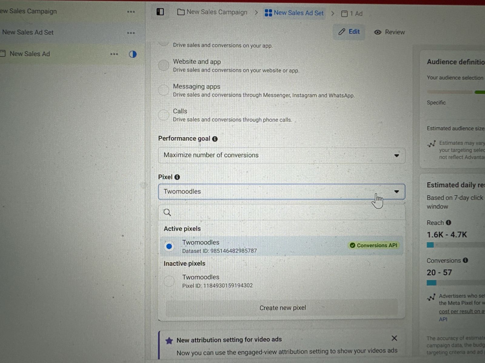 Issue and Result Example
