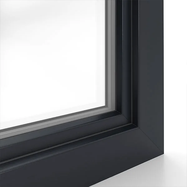 Anthracite Wood-Structure