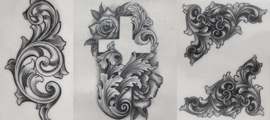 ornamental tattoo design