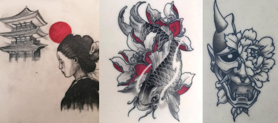 japanese tattoo design