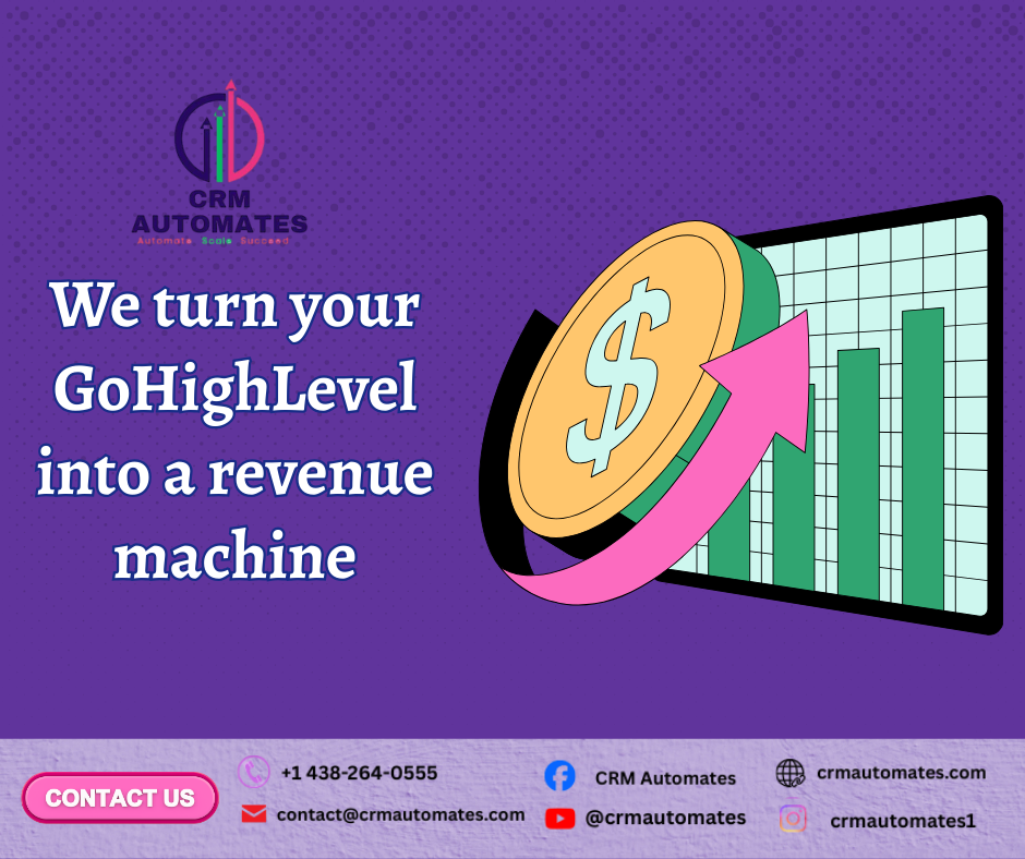 CRM Automates ad promoting GoHighLevel optimization for revenue growth