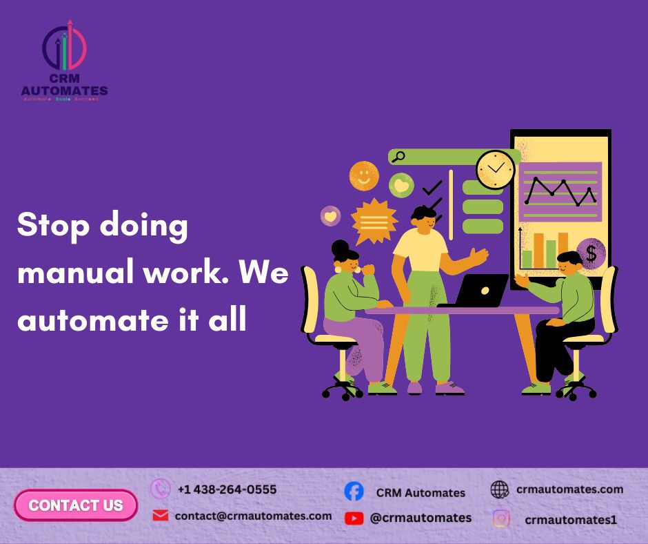 Stop doing manual work. We automate it all