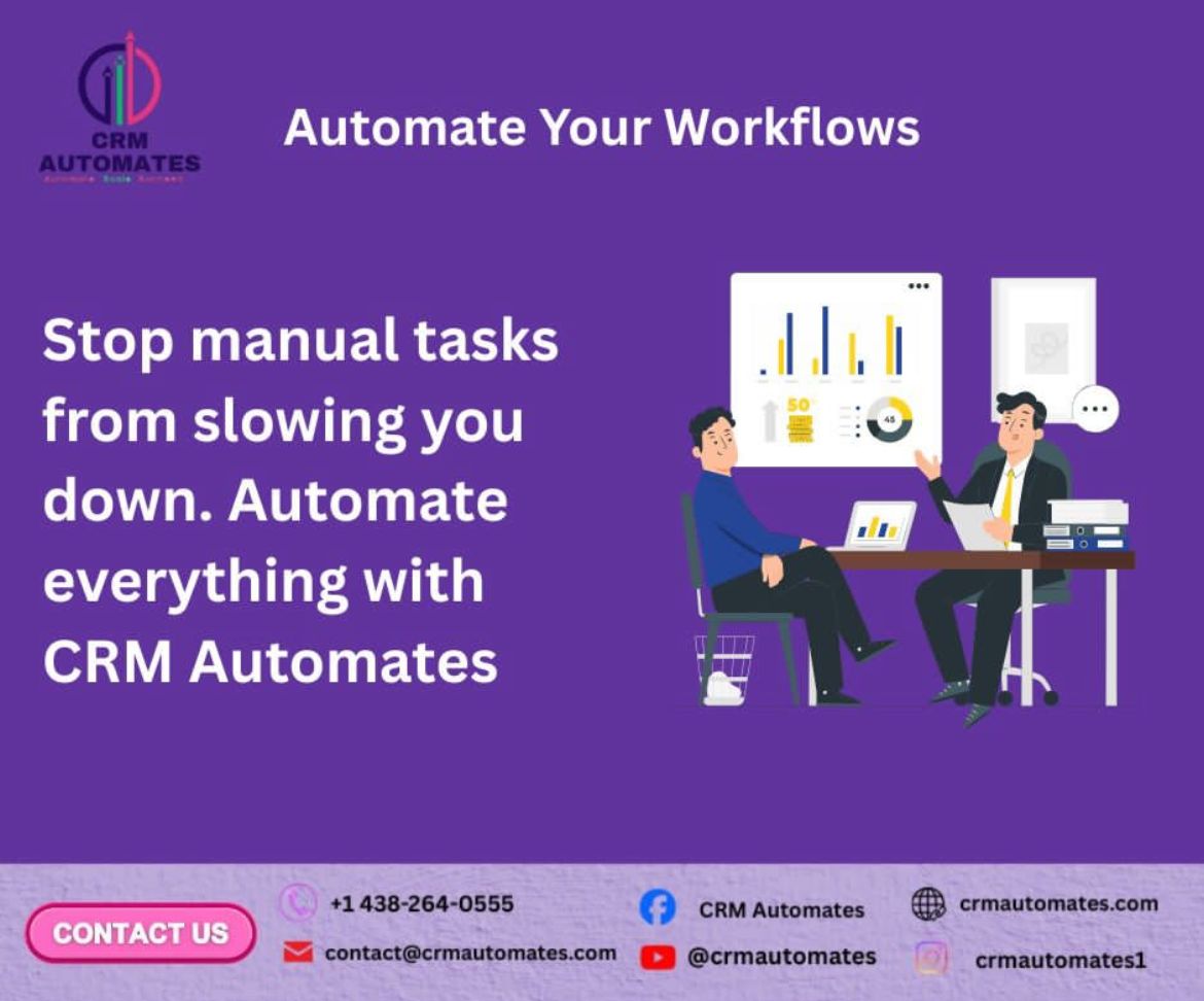 Stop manual tasks from slowing you down. Automate everything with CRM Automates