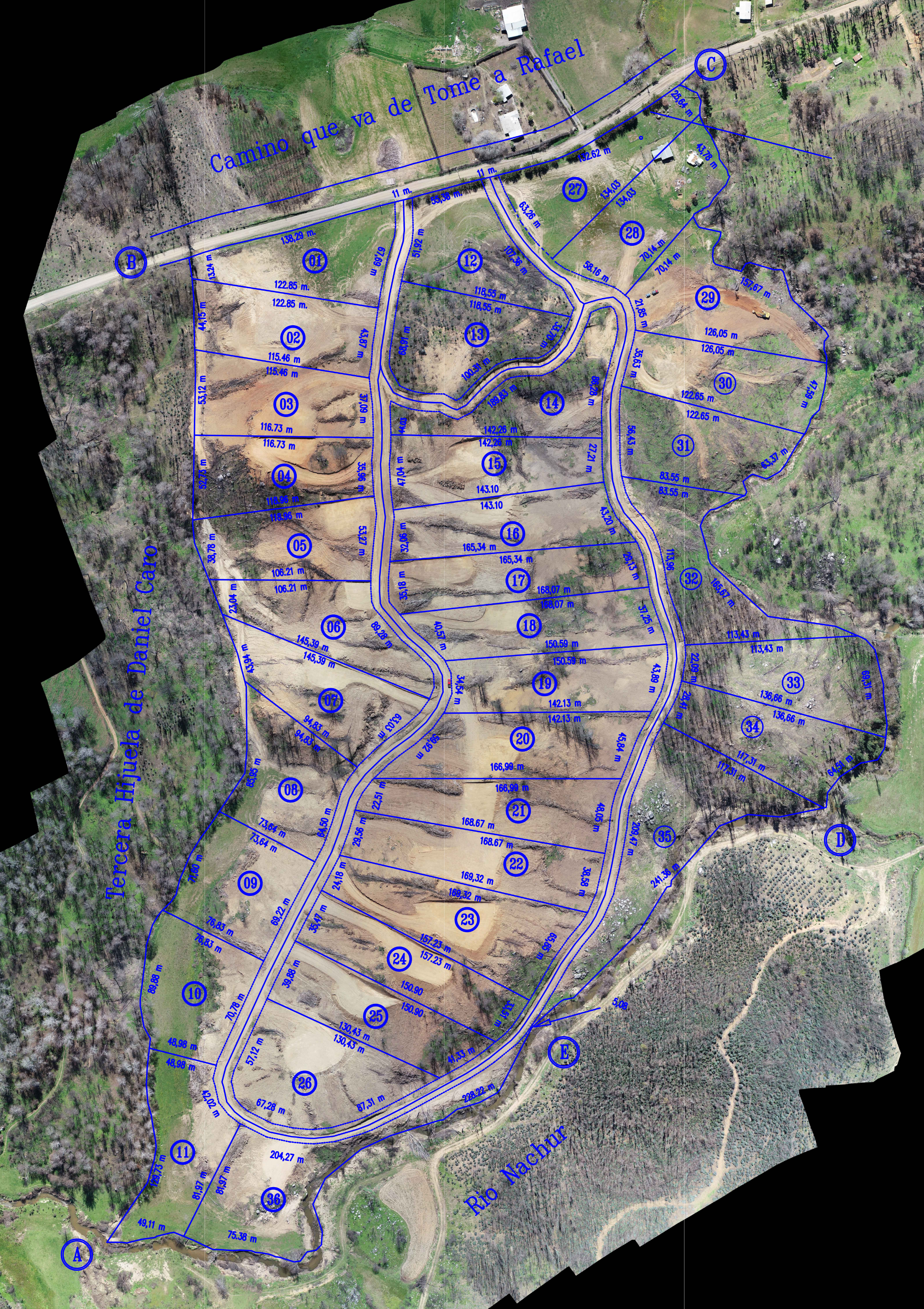 Mapa de Parcelas