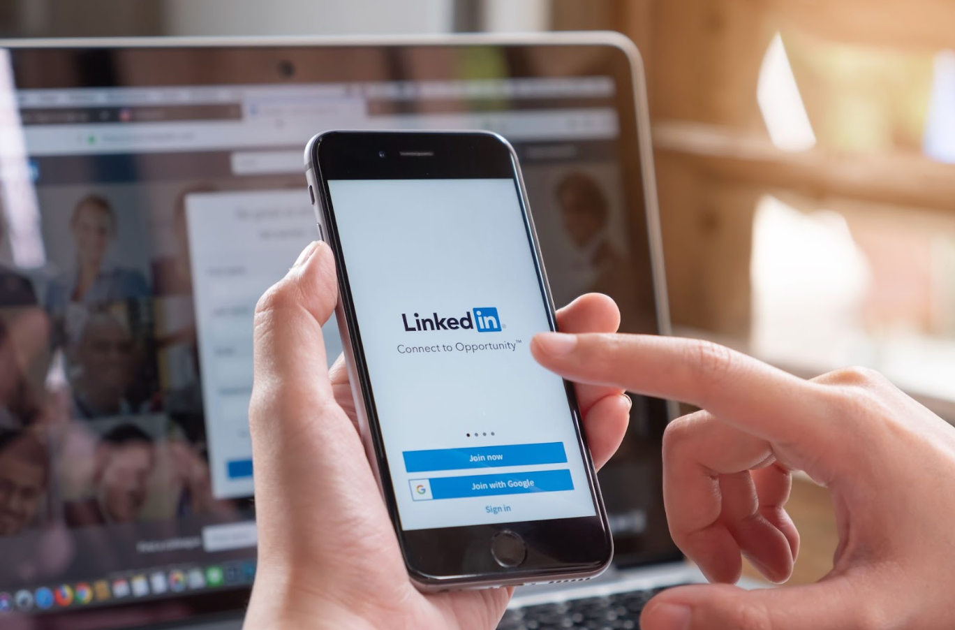 A screenshot of a professional entrepreneur’s LinkedIn profile with a clear brand identity. A screenshot of a professional entrepreneur’s LinkedIn profile with a clear brand identity.
