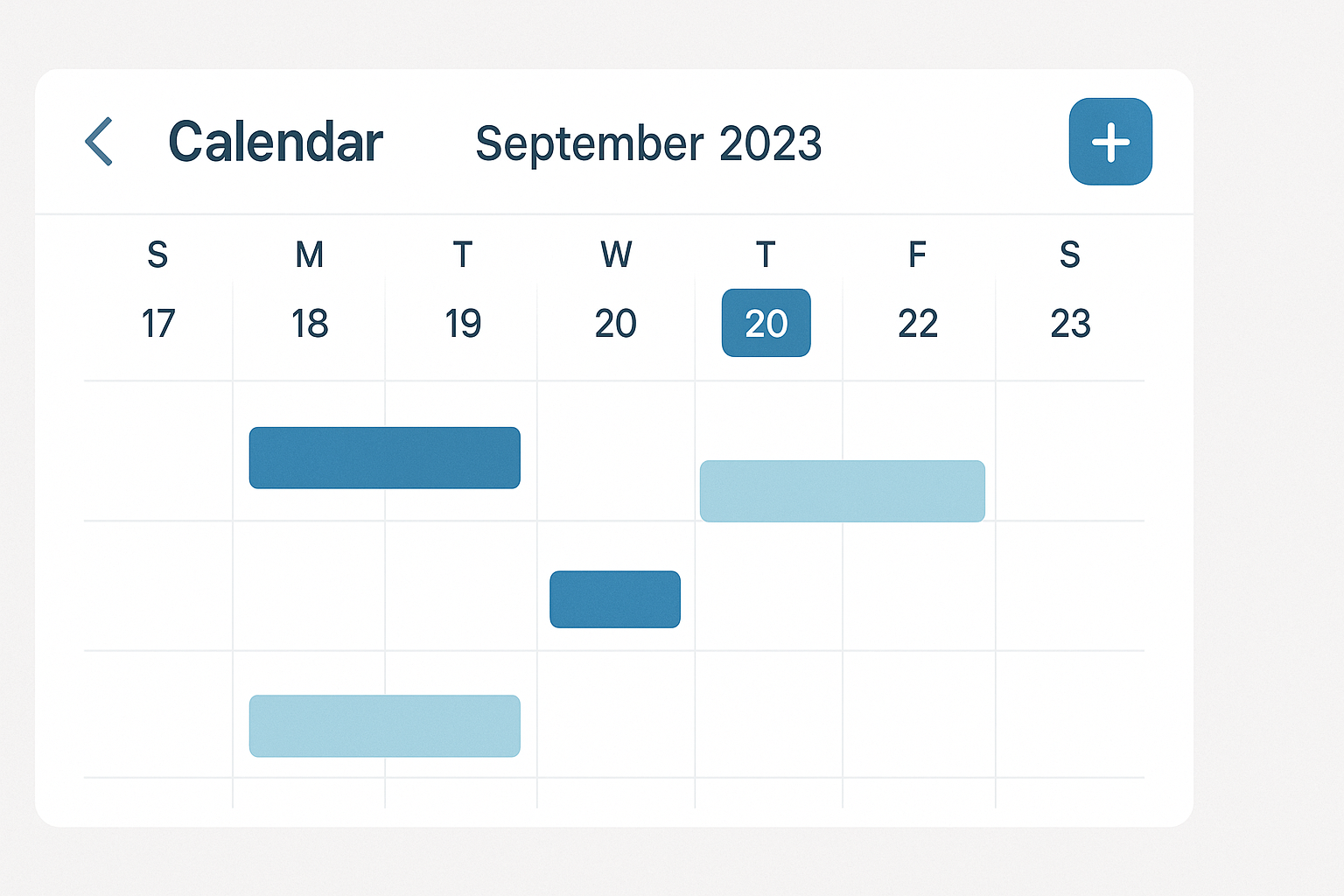 A clean, professional calendar interface or a happy business owner checking their phone. A clean, professional calendar interface or a happy business owner checking their phone.