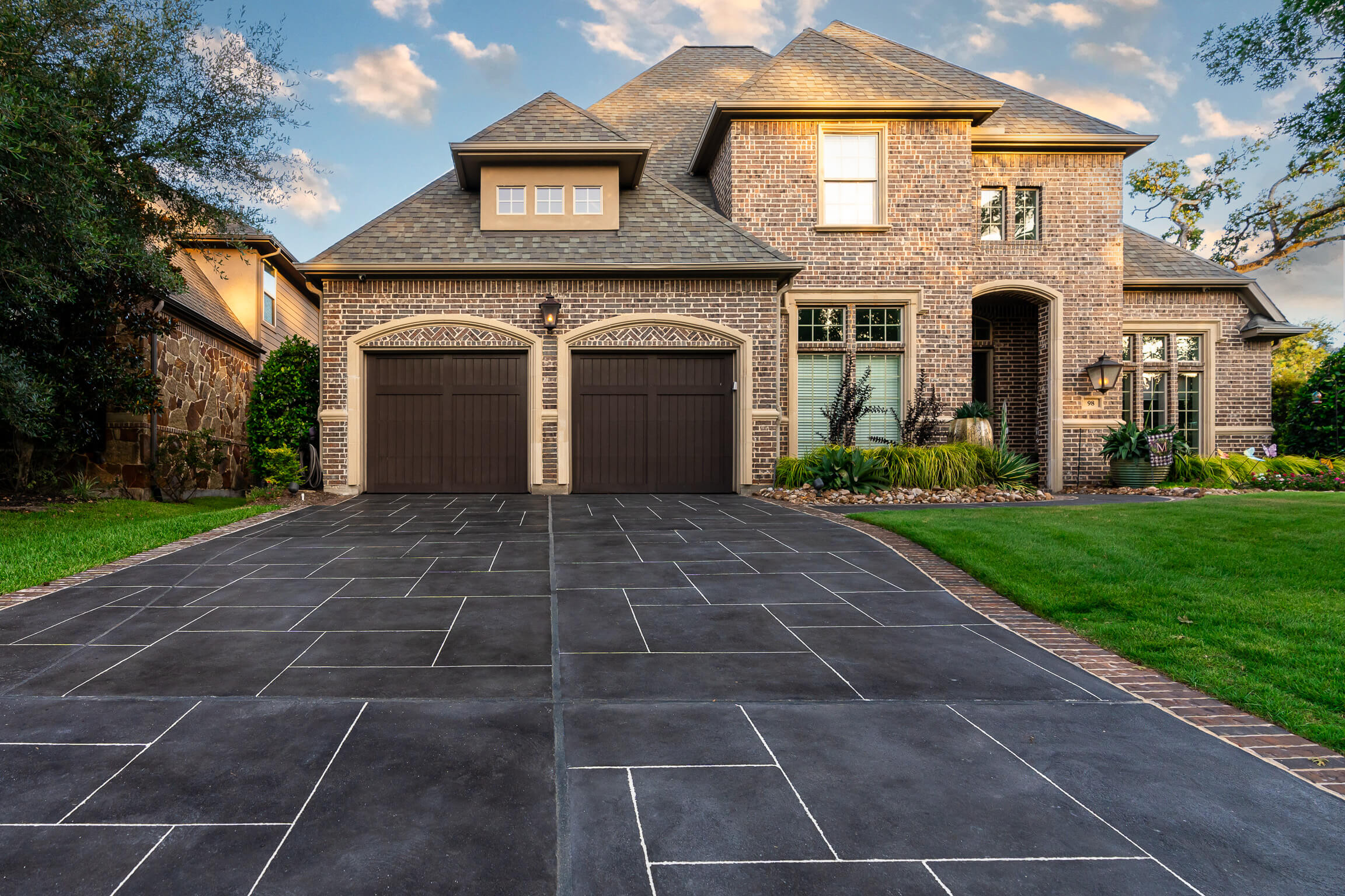 a house with a driveway