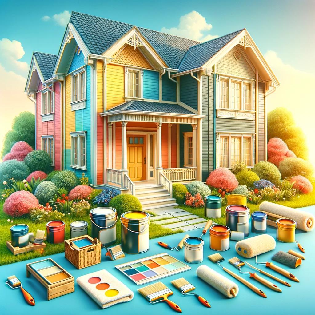 Unveil the Colorful Magic: Meet Your Exterior Painting Wizards in Collinsville, Alabama