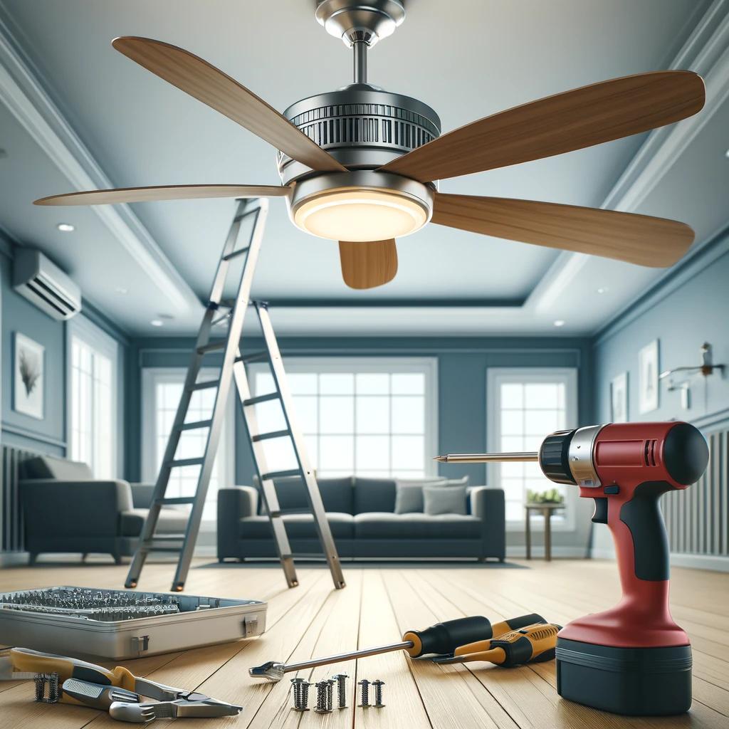Breezy Living: Effortless Ceiling Fan Installation in Cedartown, Georgia
