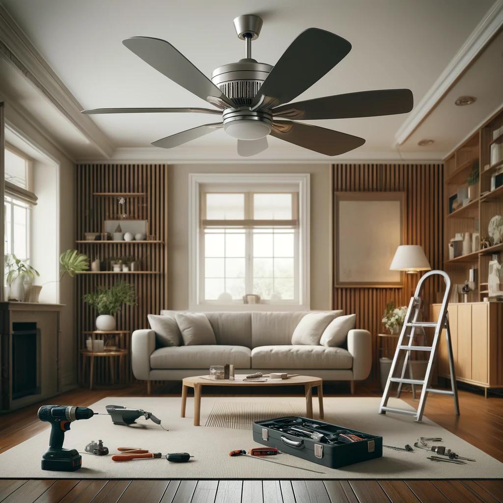 Whirl into Comfort: Expert Ceiling Fan Installation in LaFayette, Georgia