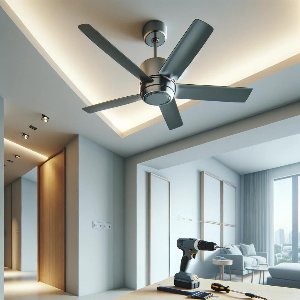 Stop Sweating: Optimize Your Home's Comfort with Expert Ceiling Fan Installation in Menlo, Georgia