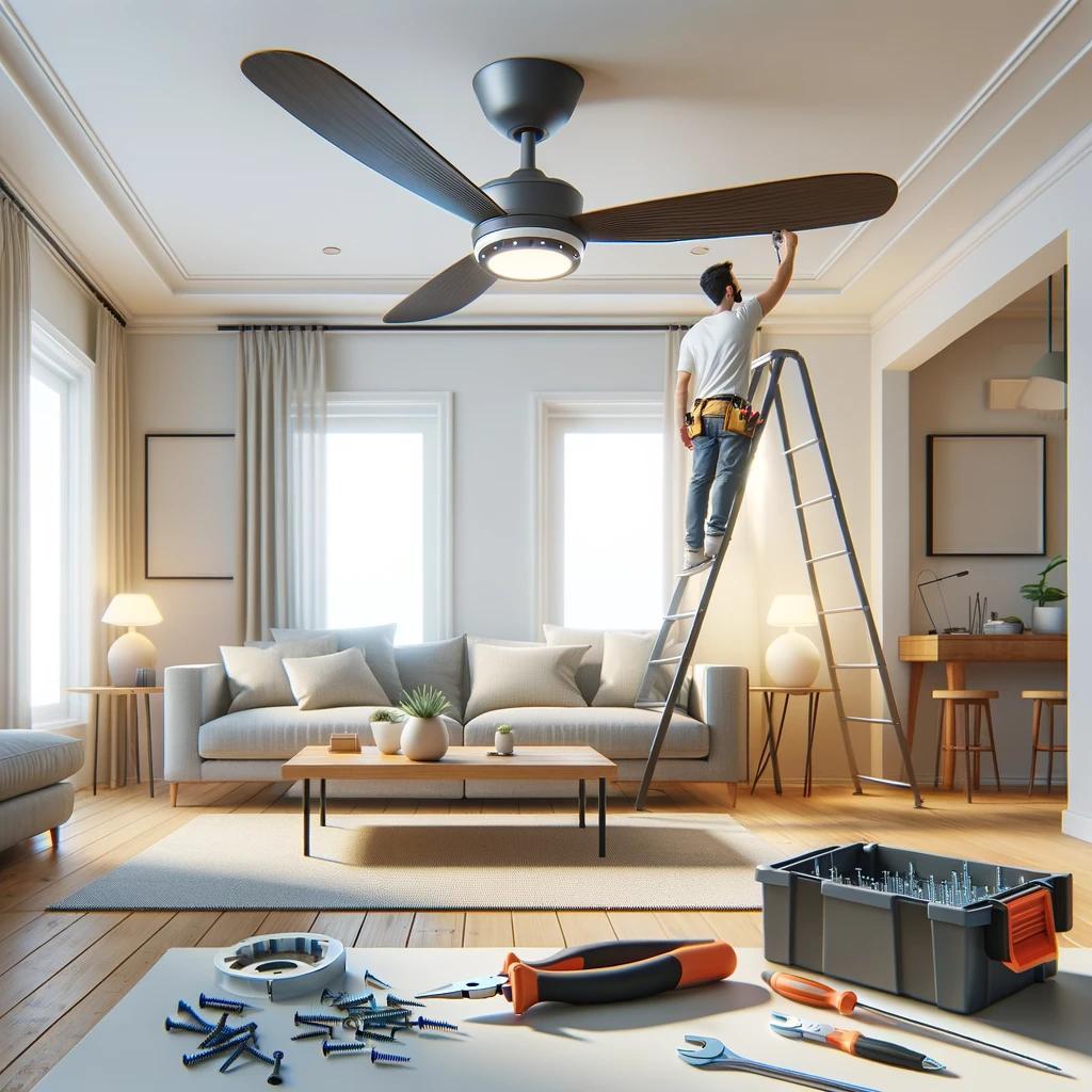 Effortless Ceiling Fan Installation in Rainsville, Alabama!