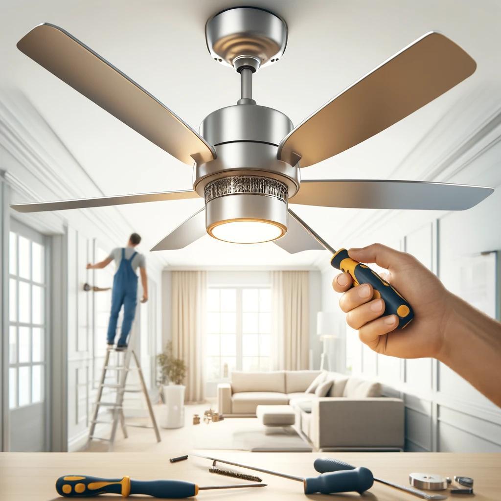 Swing into Comfort: Ceiling Fan Installation in Valley Head, Alabama Made Breezy!