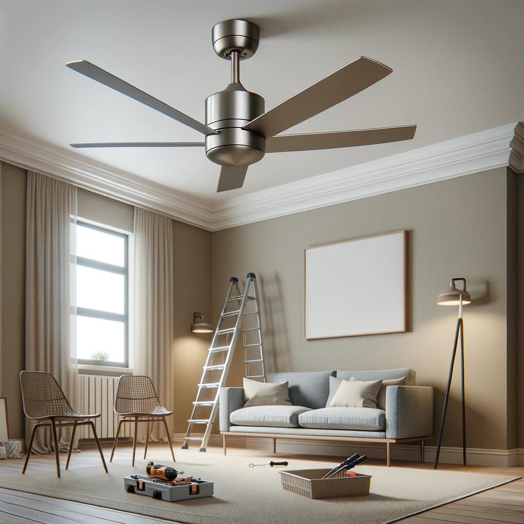 Fluttering Breezes: Enchanting Ceiling Fan Installation in Jacksonville, Alabama