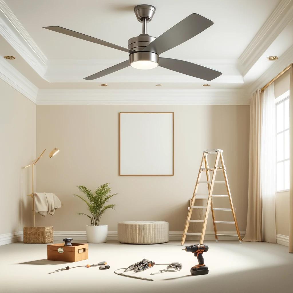 Blow Away the Heat: Rediscover Cool Comfort with Ceiling Fan Installation in Fairmount, Georgia