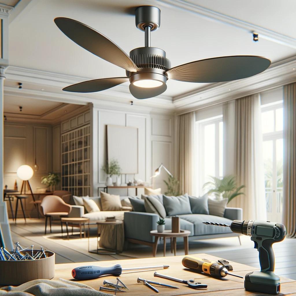 Revolutionizing Comfort: Elevate Your Space with Futuristic Ceiling Fan Installation in Talking Rock, Georgia