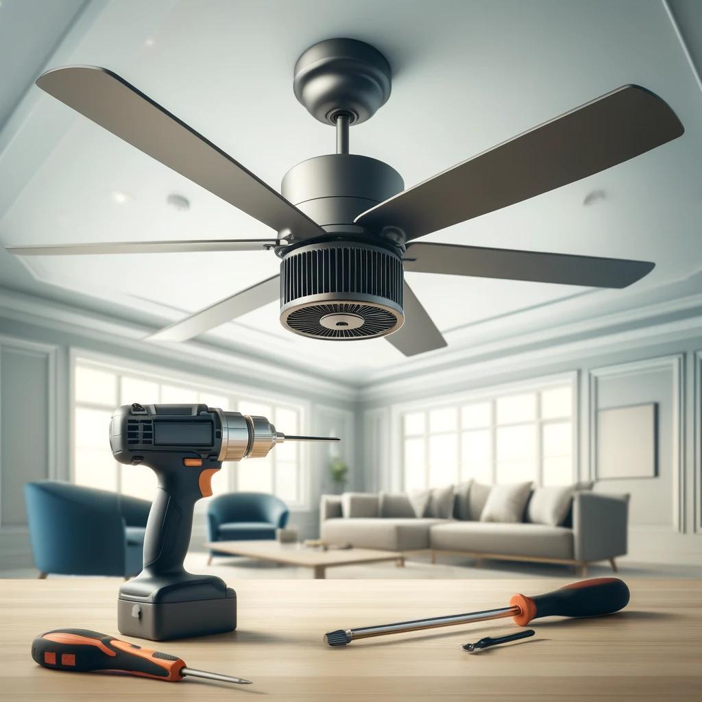 Whispering Breezes: Crafting Atmosphere with Ceiling Fan Installation in Flintstone, Georgia