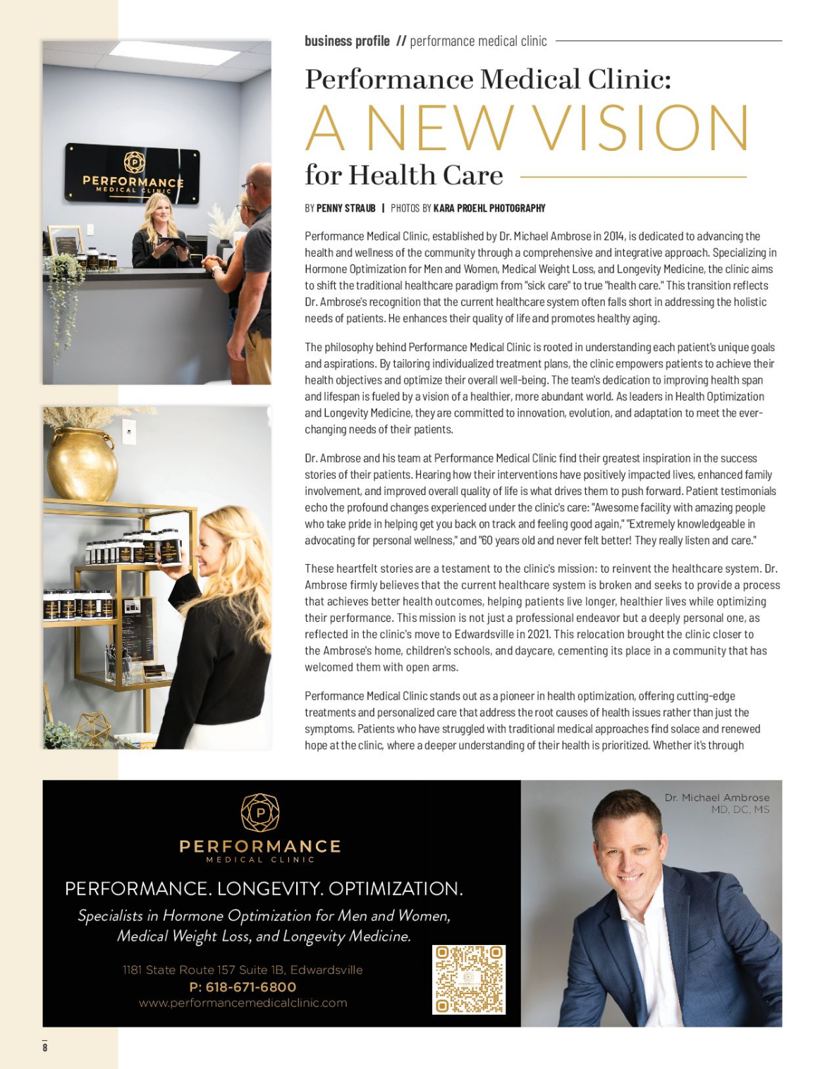 Article from Ed Glen Living. 