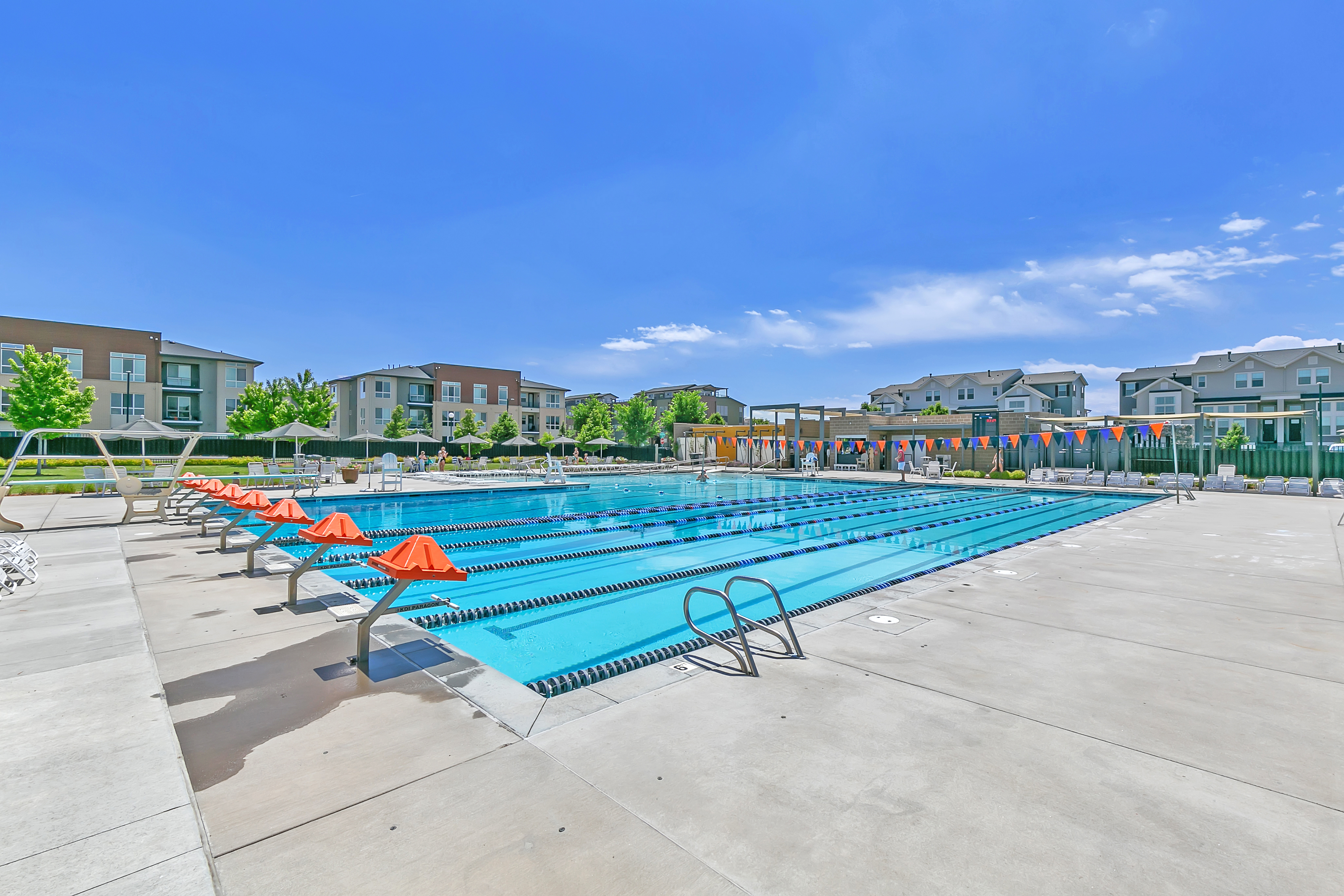 Runway 35 Pool in Central Park Denver