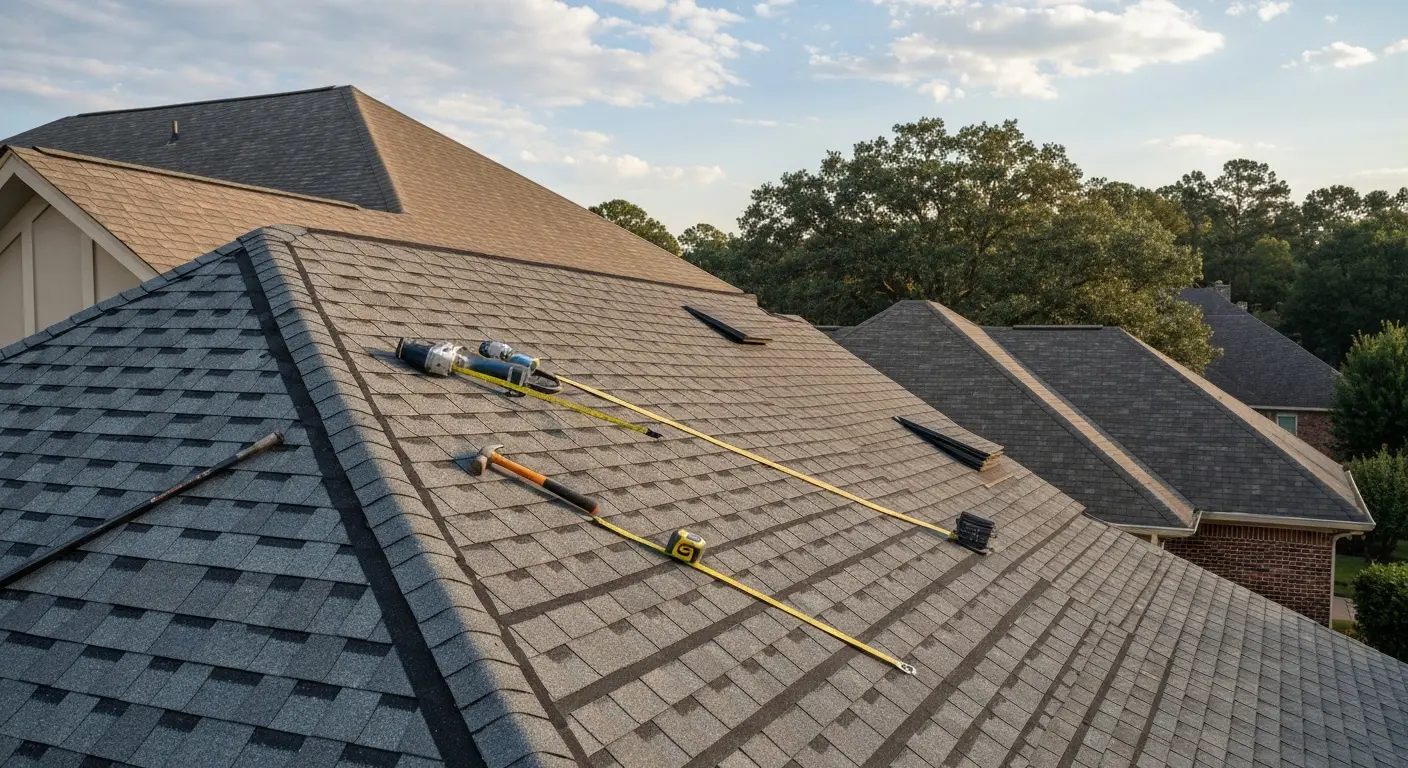 Roof repair near Hickory Ridge