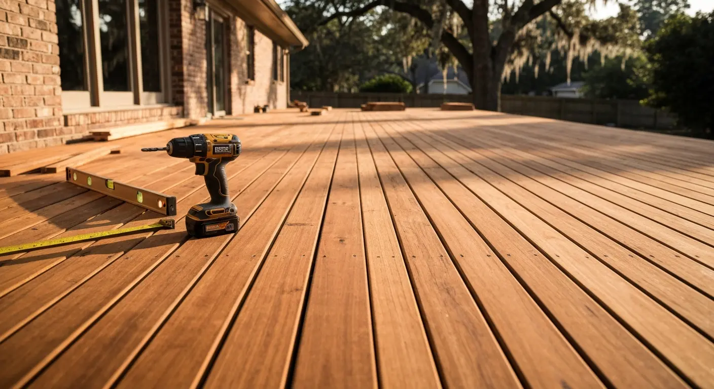 Deck board replacement project